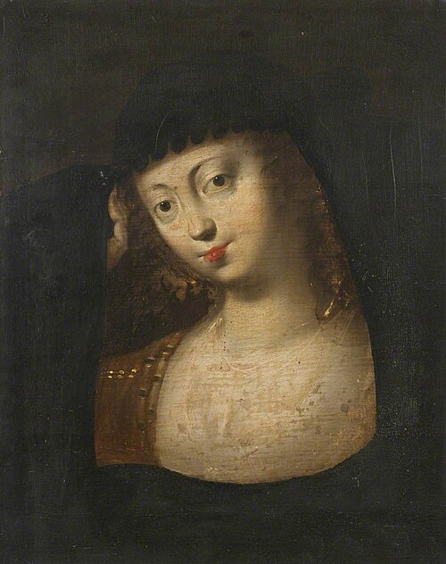 Portrait of a Lady with a Black Veil, 1620, 