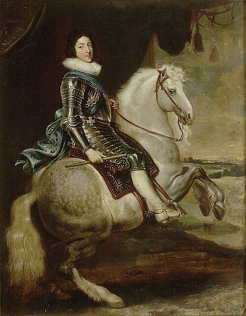 Louis XIII on Horseback, 1622, 