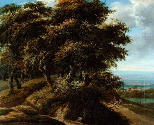 Landscape with a Peasant on a Donkey, 1637, 