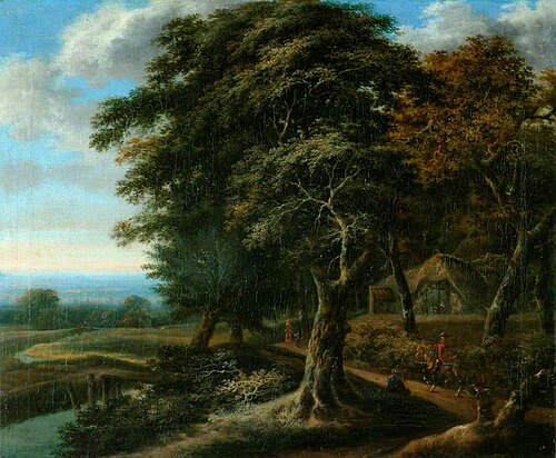 Landscape with a Figure on Horseback, 1637, 