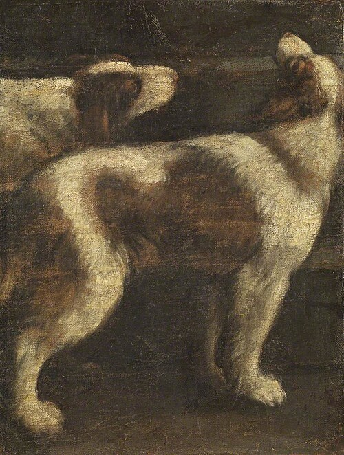 Two Dogs (fragment), 1642, 