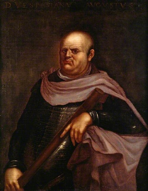 Vespasian Augustus (AD9–AD79), Roman Emperor (AD69–AD79), 1637, 