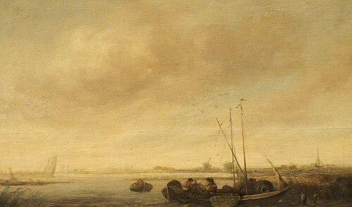 River Scene, 1662, 