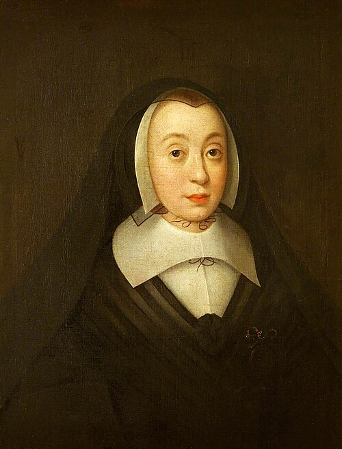 Reputed Portrait of Jane Bromley, as a Young Widow, 1645, 