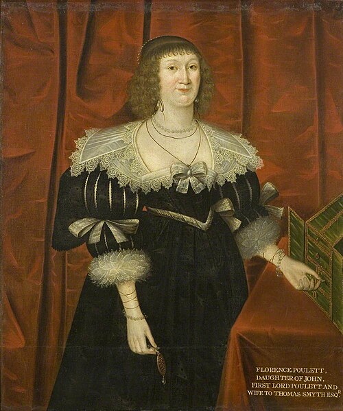 Florence Poulett, Wife of Thomas Smyth, 1640, 