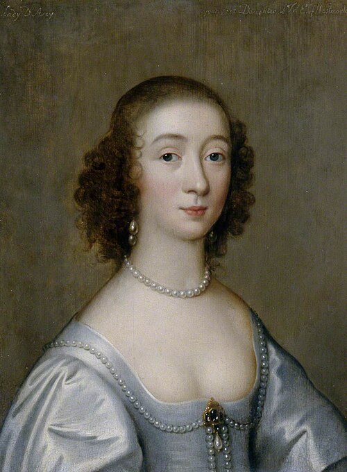 Lady Katherine D'Arcy, neé Fane, Countess of Holderness, 1640, 