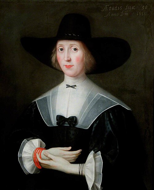 Portrait of a Puritan Lady, 1638, 
