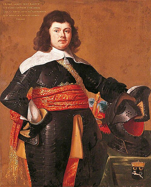 Nicholas Tryst in Armour, 1650, 