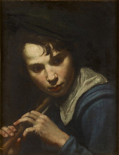 Boy with a Flageolet, 1650, 