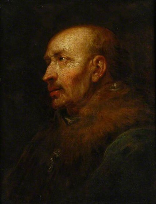 Portrait of a Man in a Fur Collar, 1700, 