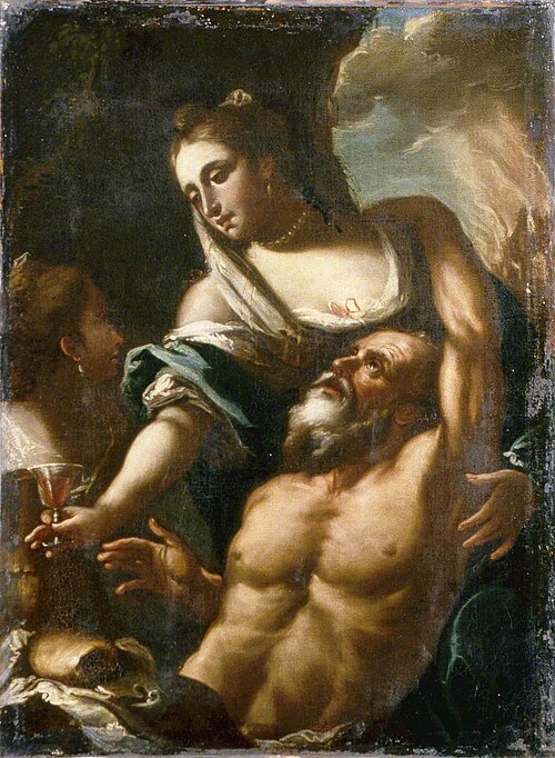 The Drunkenness of Lot, 1650, 