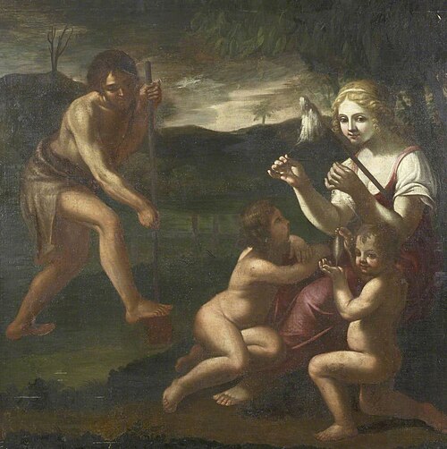 When Adam Delved and Eve Span..., 1700, 