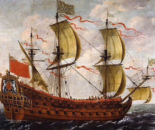 A Scottish Warship, 1662, 