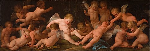 Cherubs at Play, 1650, 
