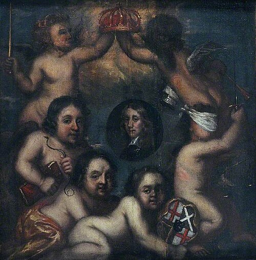 Richard Cromwell Being Offered the Crown, 1659, 