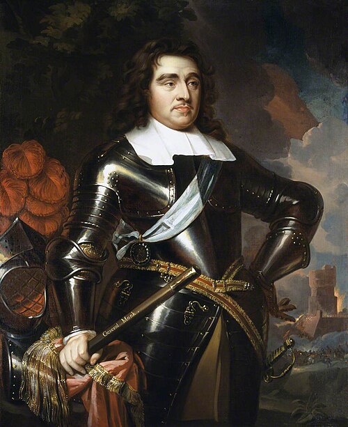 General George Monck (or Monk), 1st Duke of Albemarle (1608–1670), 1665, 