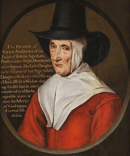 Joyce Andrews, 1660, 