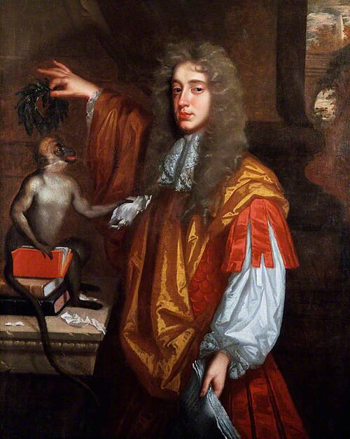 John Wilmot (1647–1680), 2nd Earl of Rochester, 1667, 