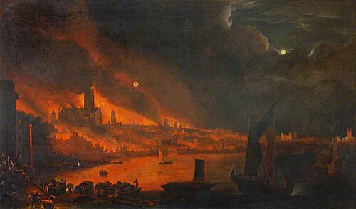 Fire of London, 1666, 1700, 
