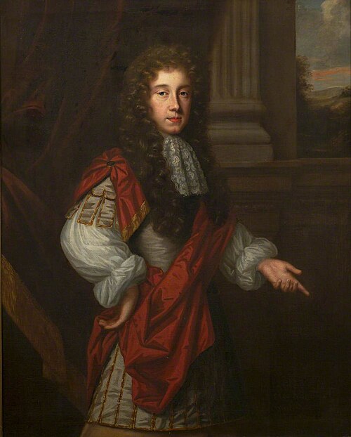 Sir John Altham Vaughan (1640–1713), 3rd Earl of Carbery, 1670, 