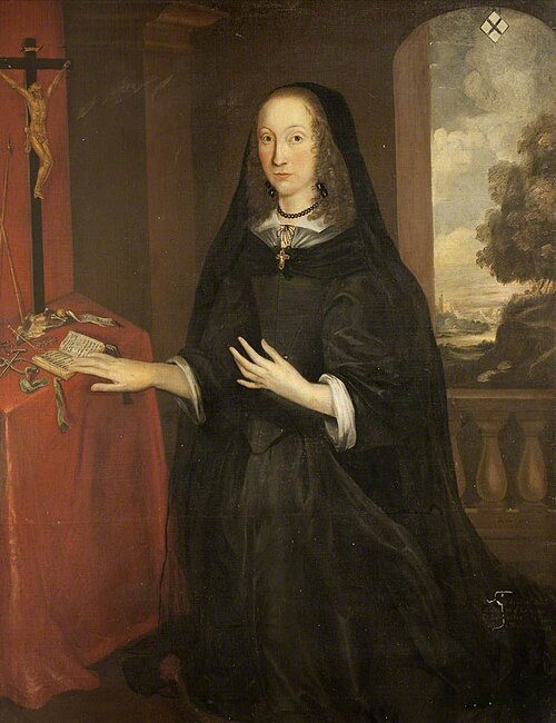 Elizabeth Dalton, née Middleton of Leighton, 1670, 