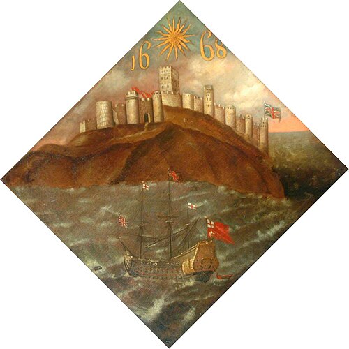 Scarborough Castle, 1668, 