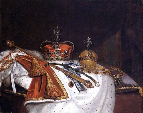 Regalia of Charles II, 1670, 