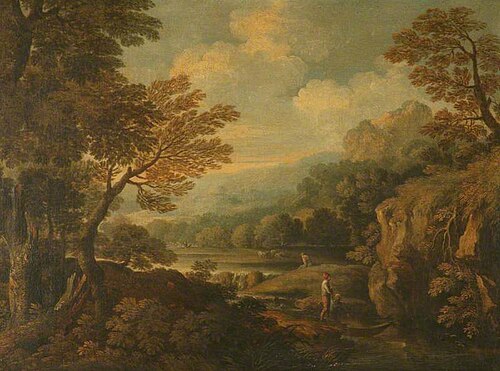 Classical Landscape with a River, 1700, 