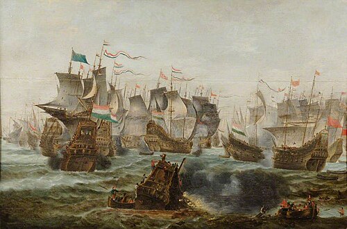 The Dutch and the Danes in Action, 1672, 