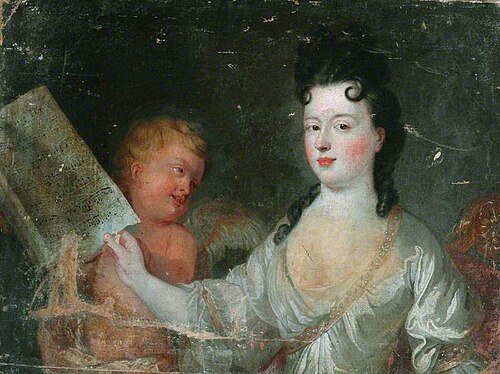 Cupid and a Lady, 1700, 