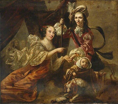 Family Portrait Group, 1687, 