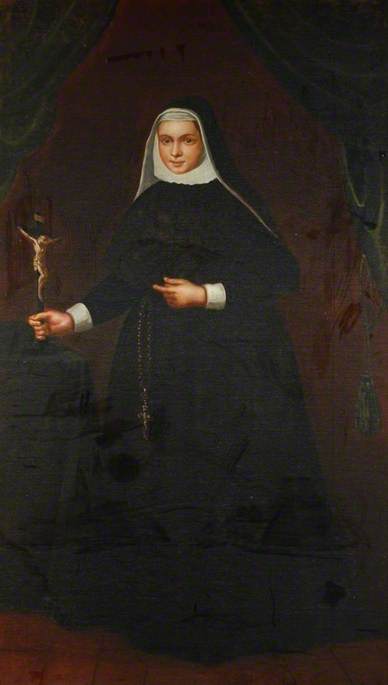 A Carmelite Nun with a Crucifix, 1687, 