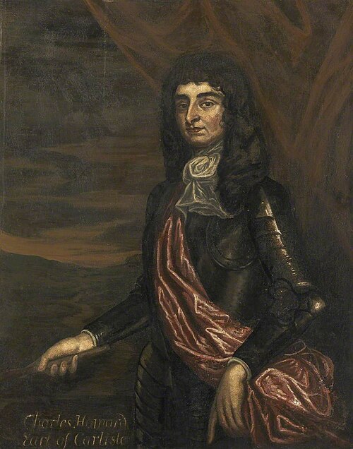 Charles Howard (1629–1685), 1st Earl of Carlisle, 1677, 