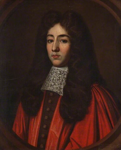 Dr W. Brewster of Burton Court, Eardisland, Herefordshire, Aged 21, 1686, 