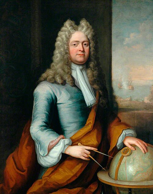 Admiral Robert Fairfax, 1695, 