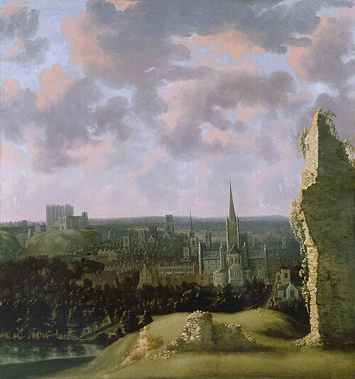 View of Norwich, 1707, 