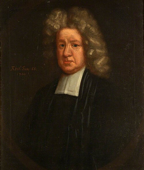 Reverend George Bull (1634–1710), DD, 1707, 