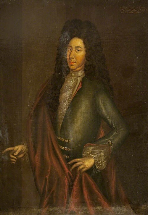 William Hoghton, 1710, 
