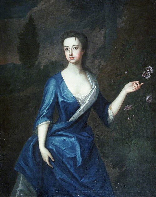 Miss Mary Middleton (1688–1747), of Plas Newydd, Wrexham, 1710, 