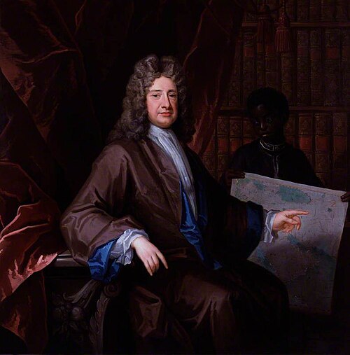 Sir John Chardin (1643–1712), with an Unknown Male Attendant, 1711, 