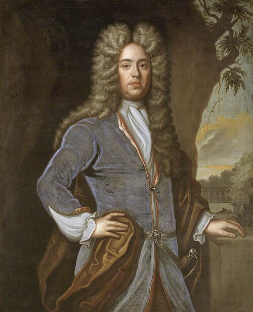 Sir John Aubrey (1680–1743), 3rd Bt, 1715, 
