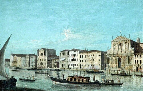 View on the Grand Canal, 1711, 