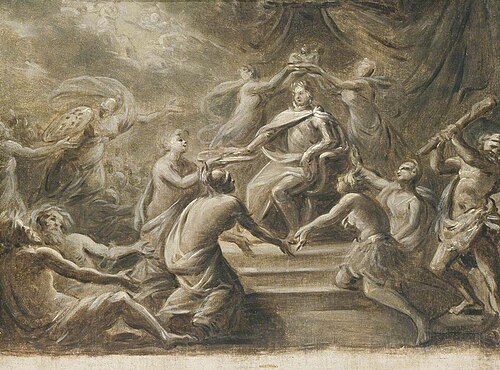 Allegory of Homage to a Monarch, 1720, 