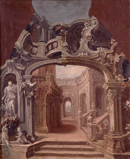 An Architectural Fantasy, 1720, 