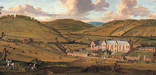 Prospect of Littlecote, 1720, 