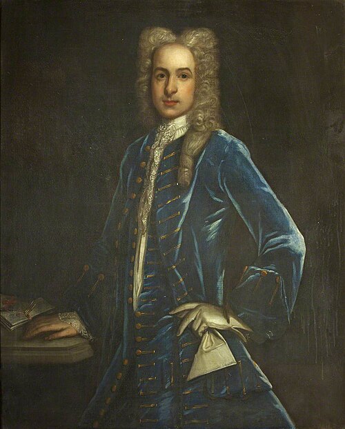 Sir John Smyth (1699–1741), 3rd Bt, 1720, 