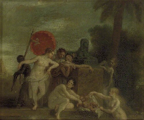 The Finding of Moses, 1720, 