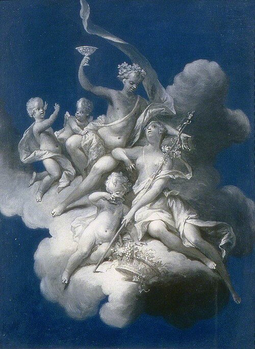 Study for a Painted Ceiling, 1725, 