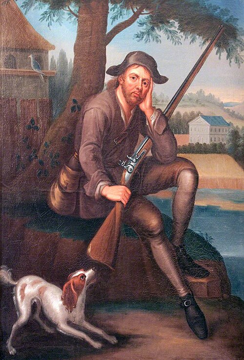 Gamekeeper to Sir Nicholas Williams of Edwinsford, 1725, 