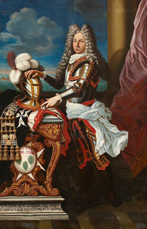 Joseph de Limerie des Choisy, 1729, 